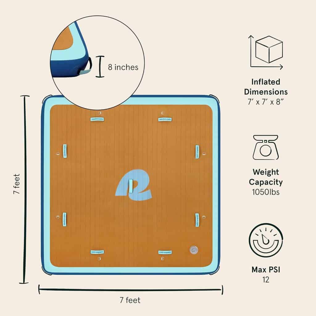 RetroSpec Inflatable Measurements