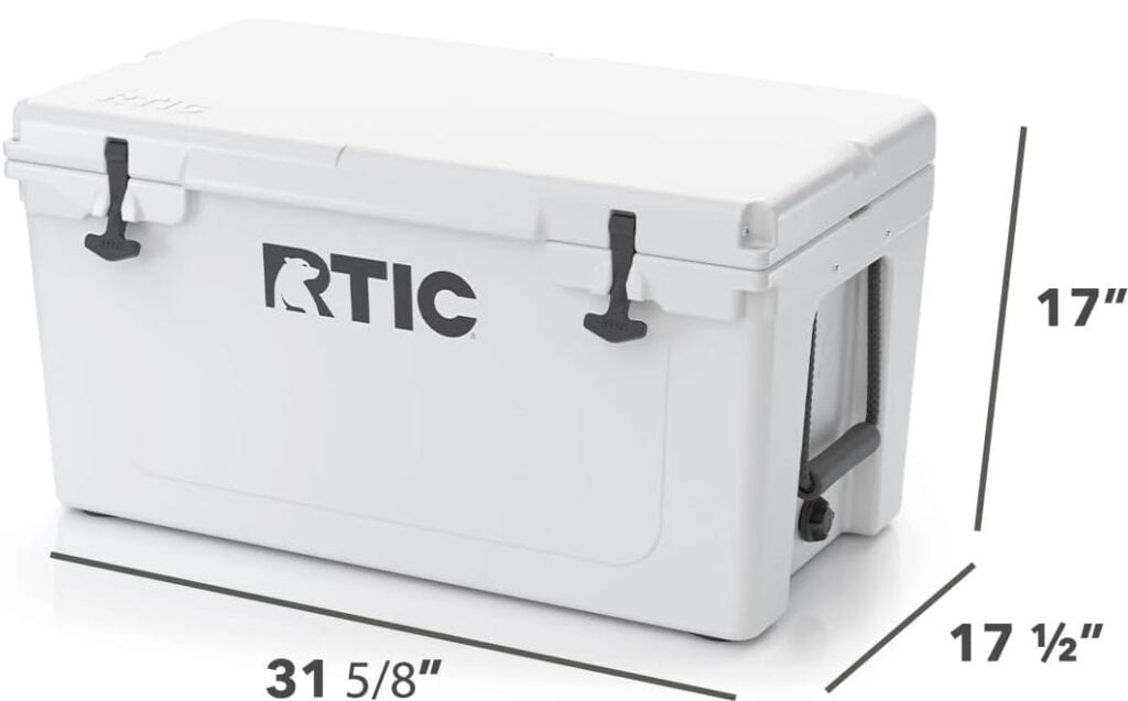 Rtic 65 Marine Cooler Measurements