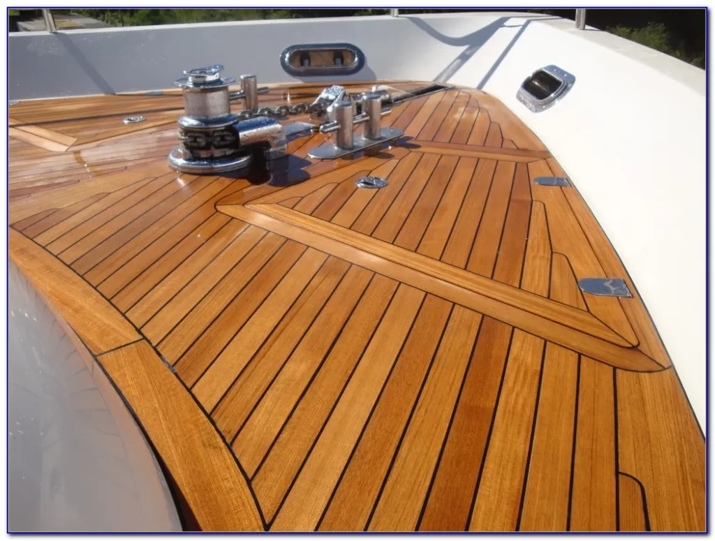 Teak Boat Flooring Panels