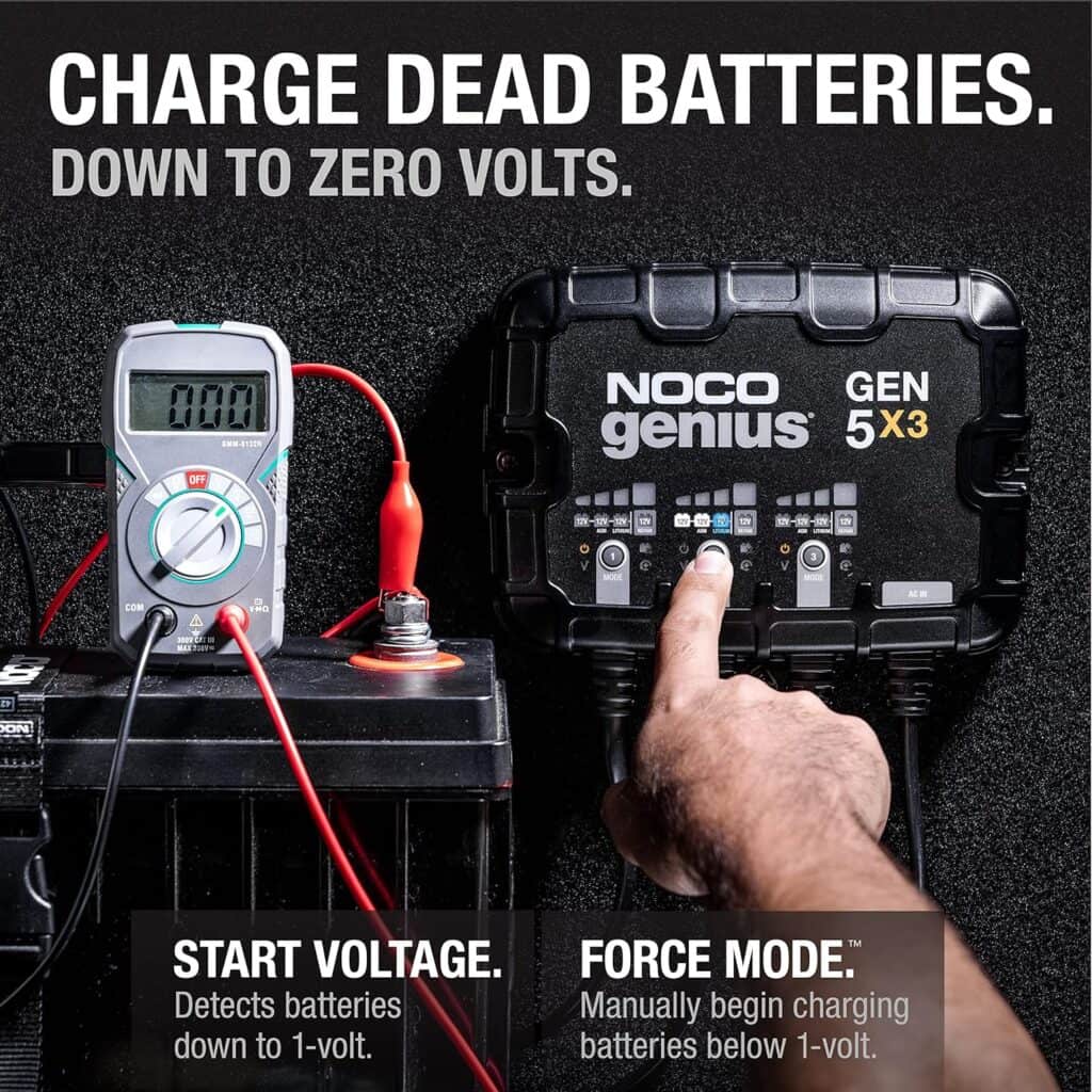 Noco Genius Gen5X3 Marine battery Charger